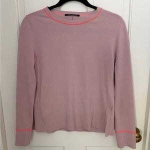 Luisa Cerano Women's Pink Sweater with Neon Accents